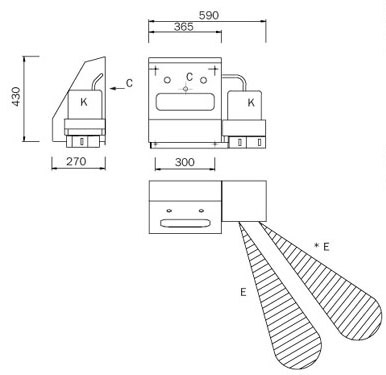 Figure - ADR 01 automatic disinfection for hands
