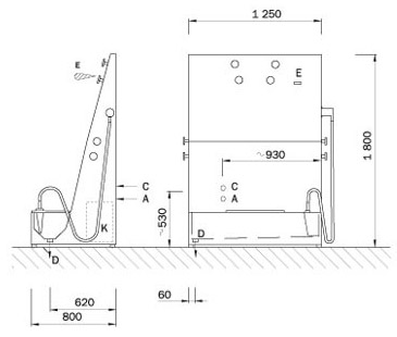 Figure - KMZ 01 washing system for aprons