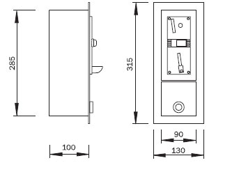 Figure - MAS 1 coin-operated control